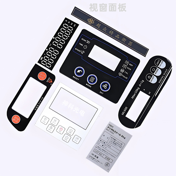 视窗丝印面板