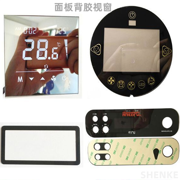 面板背胶视窗